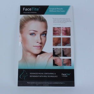 InMode FaceTite Wrinkles Face & Neck Rejuvenation Marketing Poster 11x17"