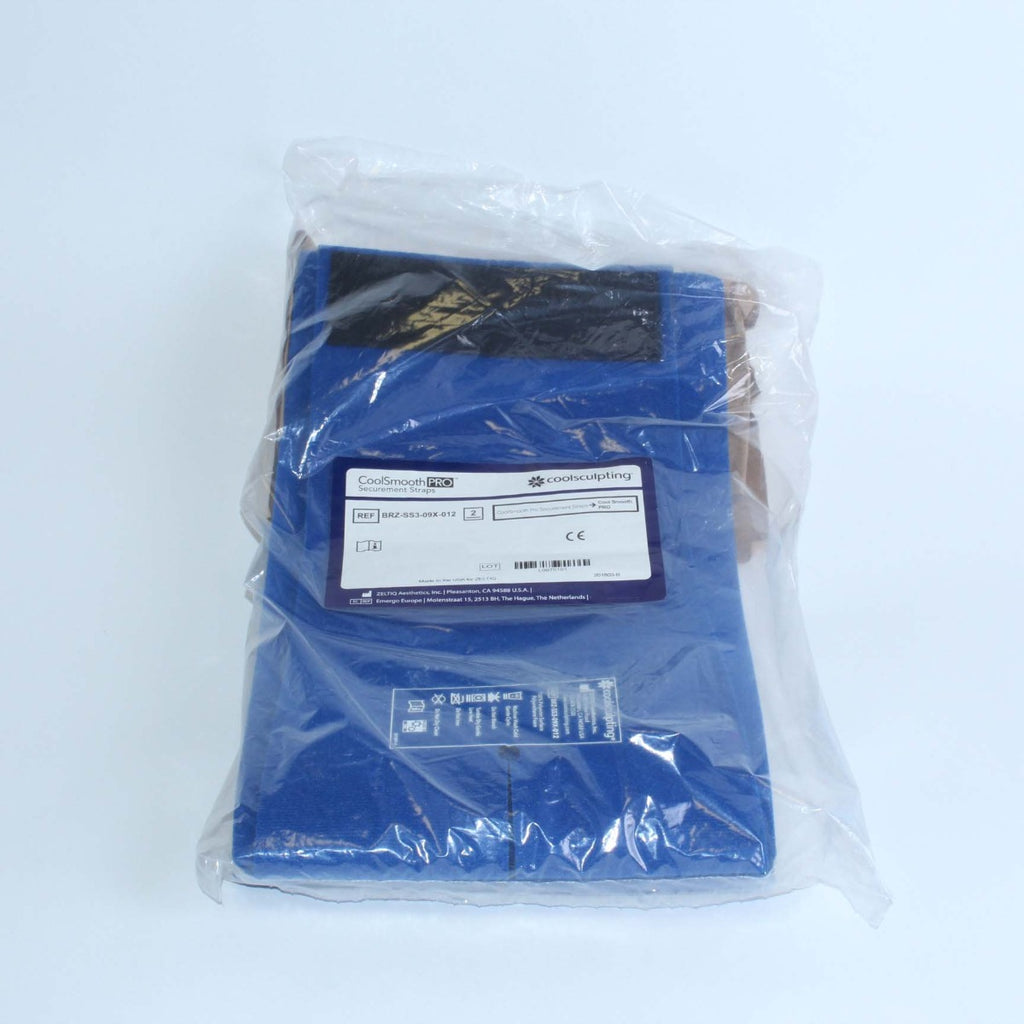NEW Zeltiq CoolSculpting CoolSmooth Pro Securement Straps BRZ-SS3-09X-012 (2pk)