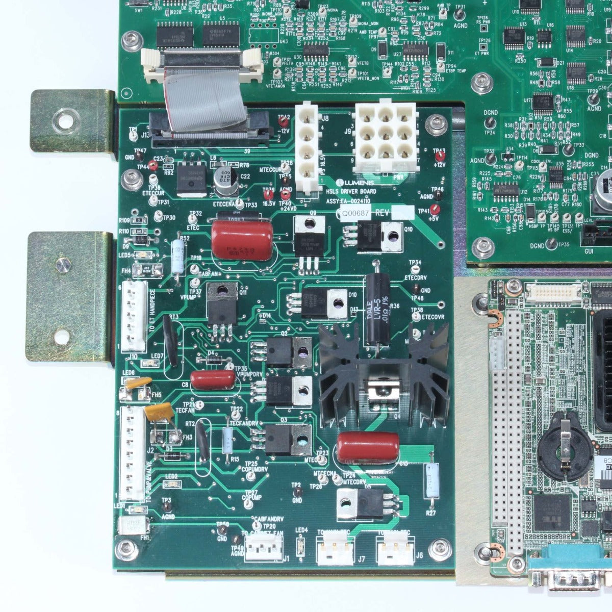 Lumenis LightSheer Duet PCBA Bulkhead Assembly CPU Control Driver SA-1038290-K