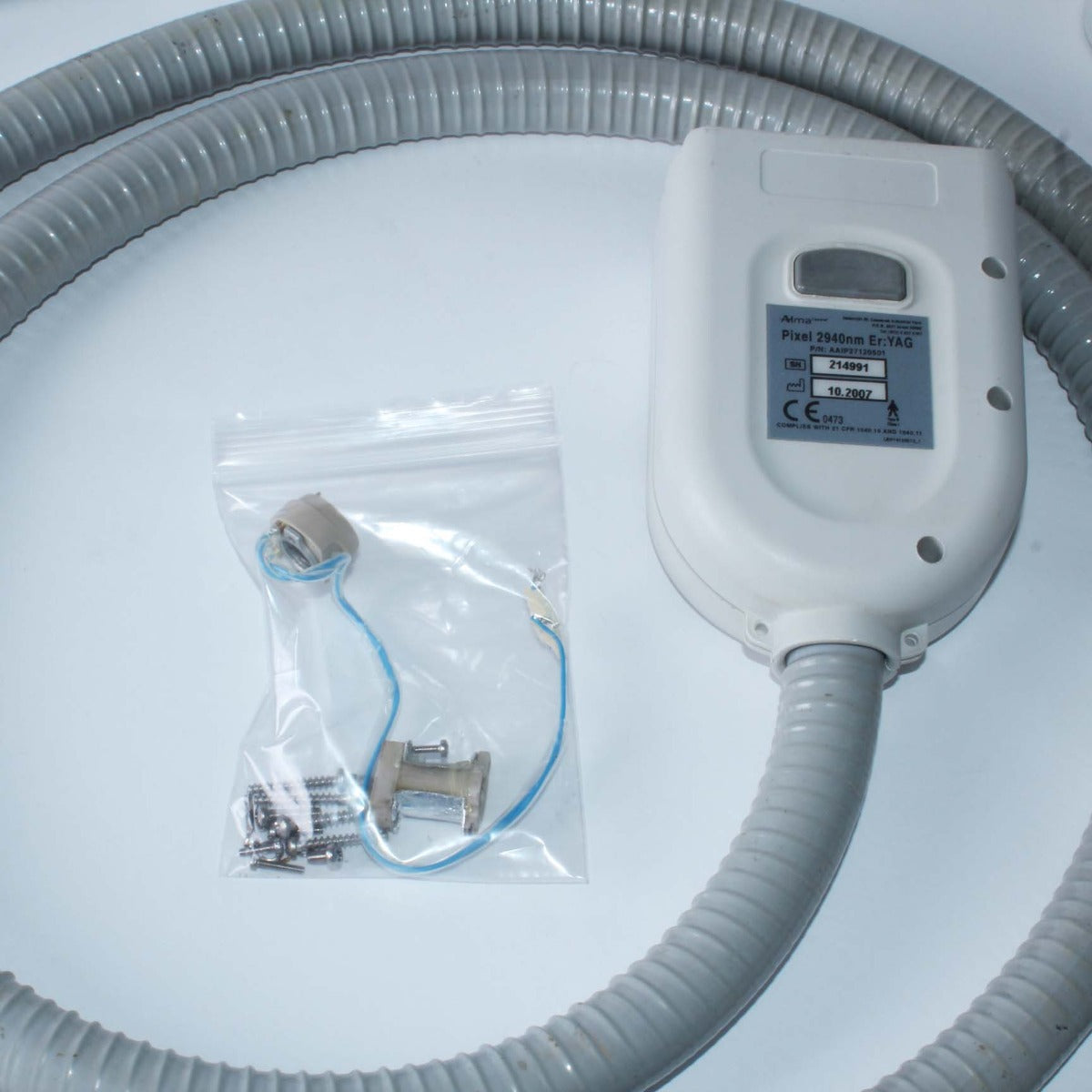 2007 Alma Harmony Pixel 2940 Er YAG Erbium Laser Handpiece Parts Unit AS IS