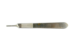 IUI Surgical Scalpel Handle Size 3, 12.5 cm Flat German Stainless Steel