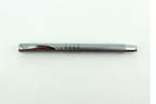 Minimalist Silver Metal Precision Screwdriver, as a pen, with hollow handle