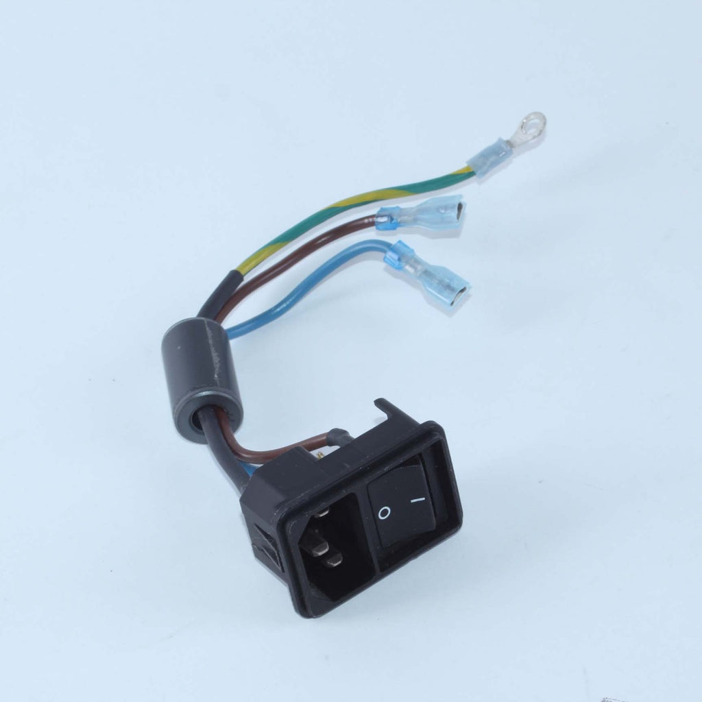Palomar Starlux 300 Main AC Power Inlet PEM & Switch Module w/ Ferrite Filter