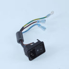 Palomar Starlux 300 Main AC Power Inlet PEM & Switch Module w/ Ferrite Filter