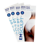 BTL EMSCULPT, “Bring your Booty Back” “No Needles-No Downtime” Brochure (4 pack), P/N: 799-75ENCF8FENUS106, 2019
