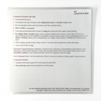 Syneron, SRA Plus & SRA Treatment Quick-Reference Guide (1 sheet) P/N: PB82912EN, 2014