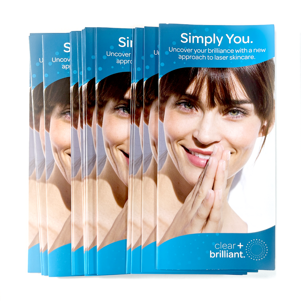 Solta Medical, Clear+ brilliant. “Simply You, Uncover your brilliance with a new approach to laser skincare” Brochure (18 Pack). P/N: MK1373A, 2012