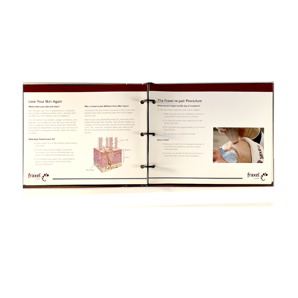 FRAXEL, “Repairing Your Aged and Damaged Skin” Booklet