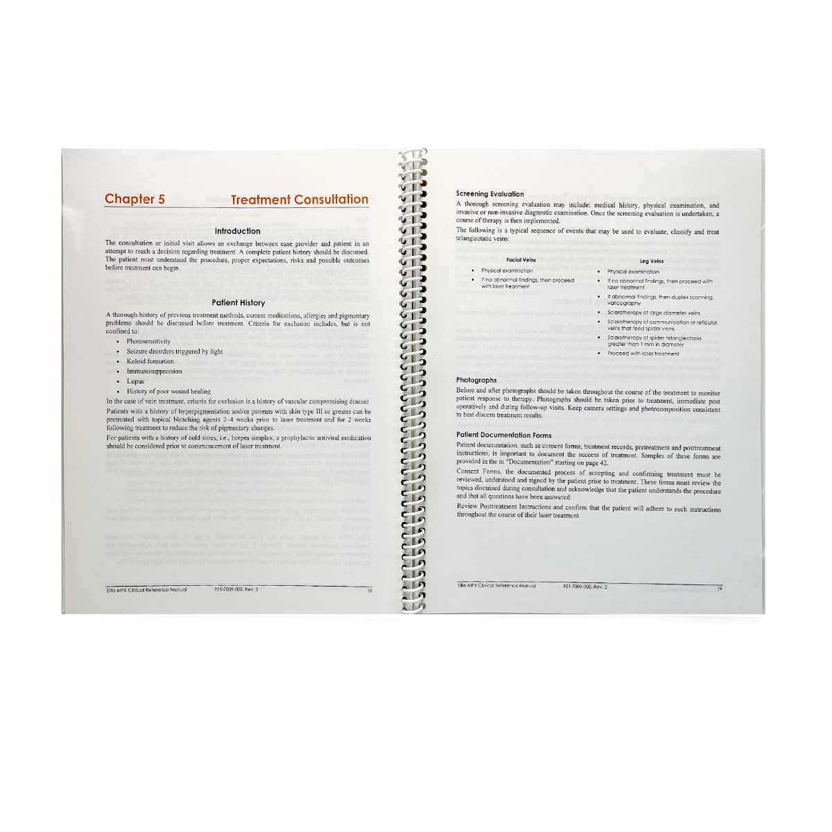CYNOSURE, Elite MPX, Clinical Reference Manual. P/N: 921-7009-000, Rev.2