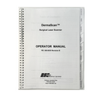 ESC DermaScan Versatile scanner for aesthetic laser surgery Operator Manual 0009035 Rev.B