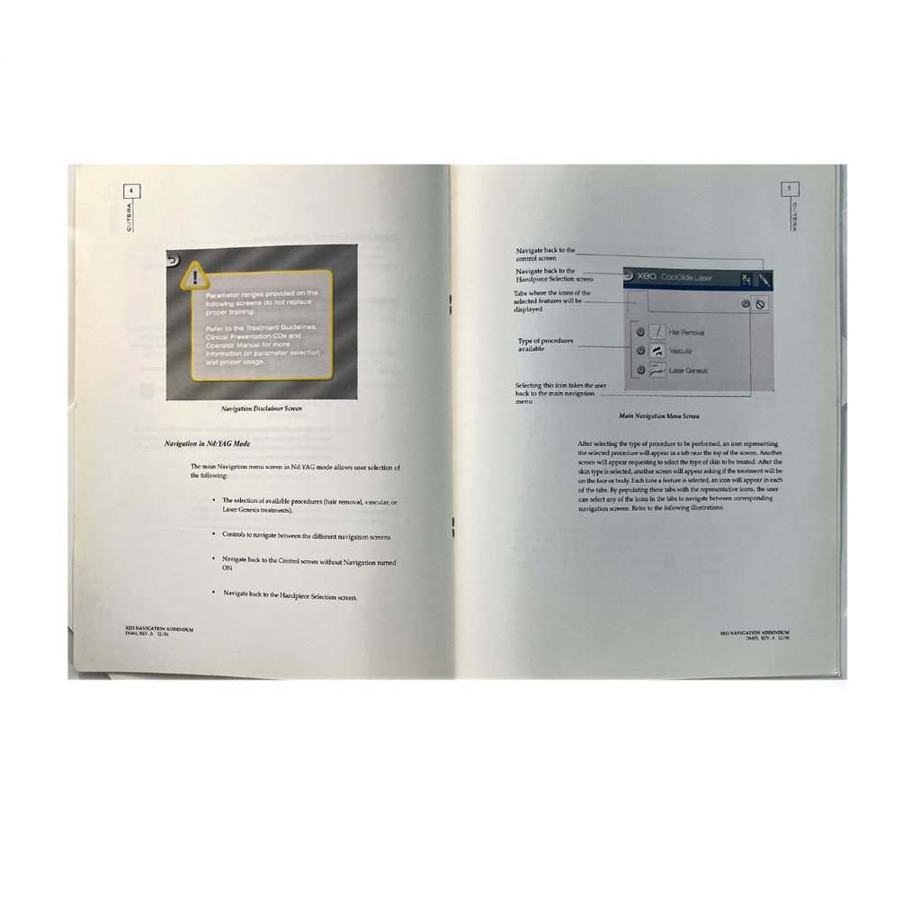 CUTERA, ProWave 770 Handpiece Operator Manual, P/N D0277, REV. B, EXP 2005