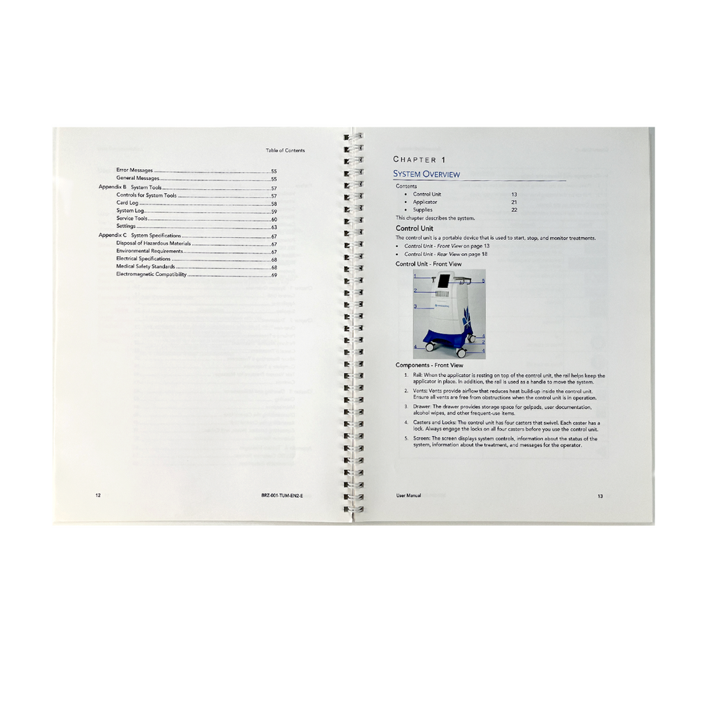 ZELTIQ User Manual CoolSculpting System (ZELTIQ Breeze System) BRZ-001-TUM-EN2-E