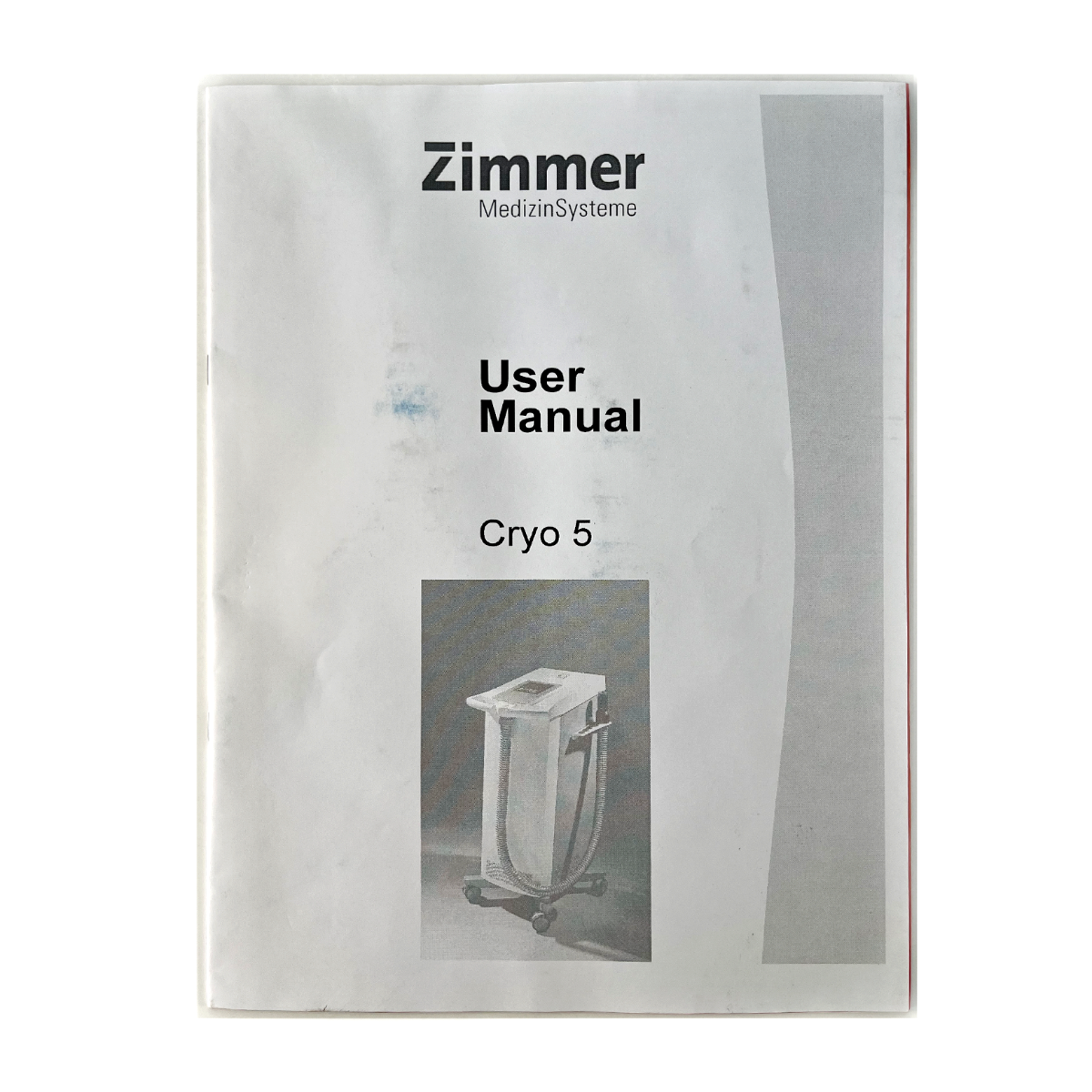 Zimmer MedizinSysteme User manual Cryo 5