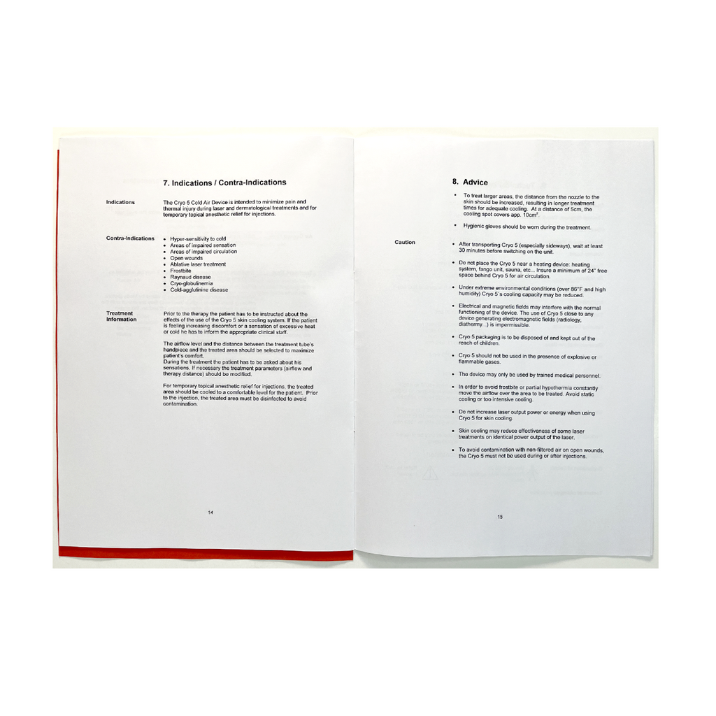Zimmer MedizinSysteme User manual Cryo 5