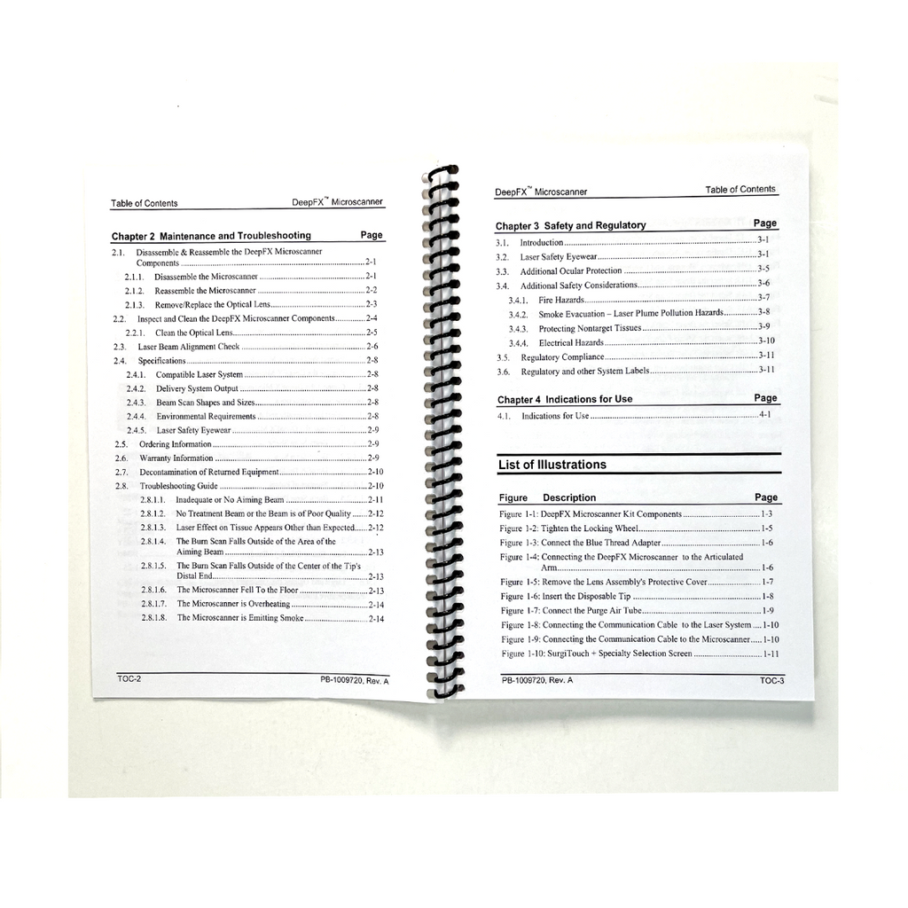 Lumenis DeepFX Bridge Therapy Operators Manual PB-1009720, Rev.A October 2007