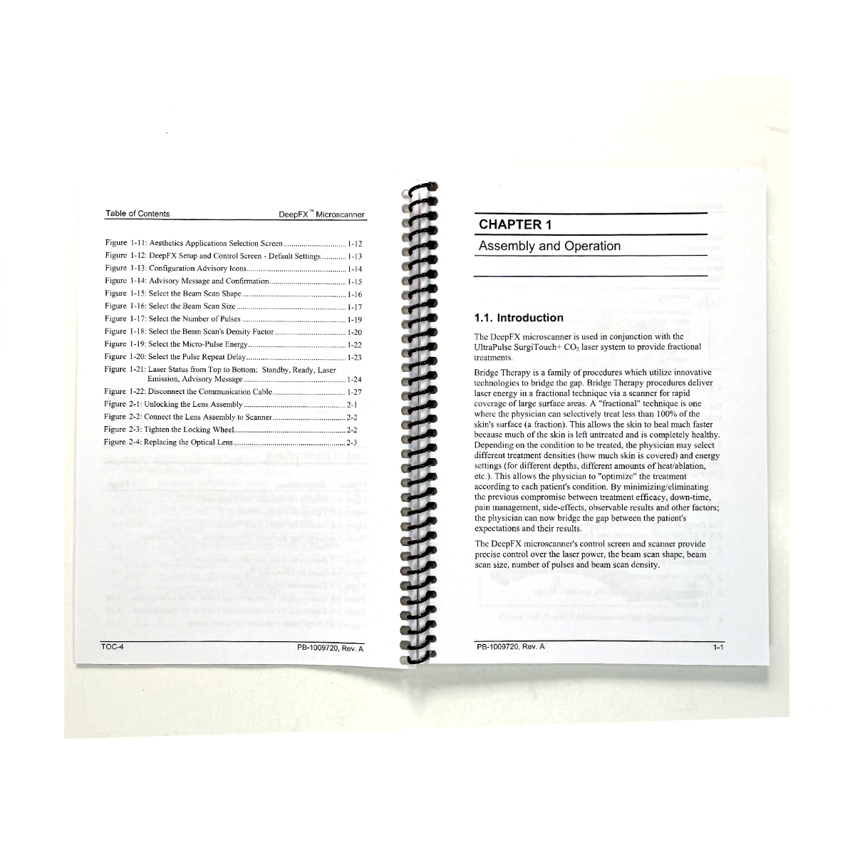 Lumenis DeepFX Bridge Therapy Operators Manual PB-1009720, Rev.A October 2007
