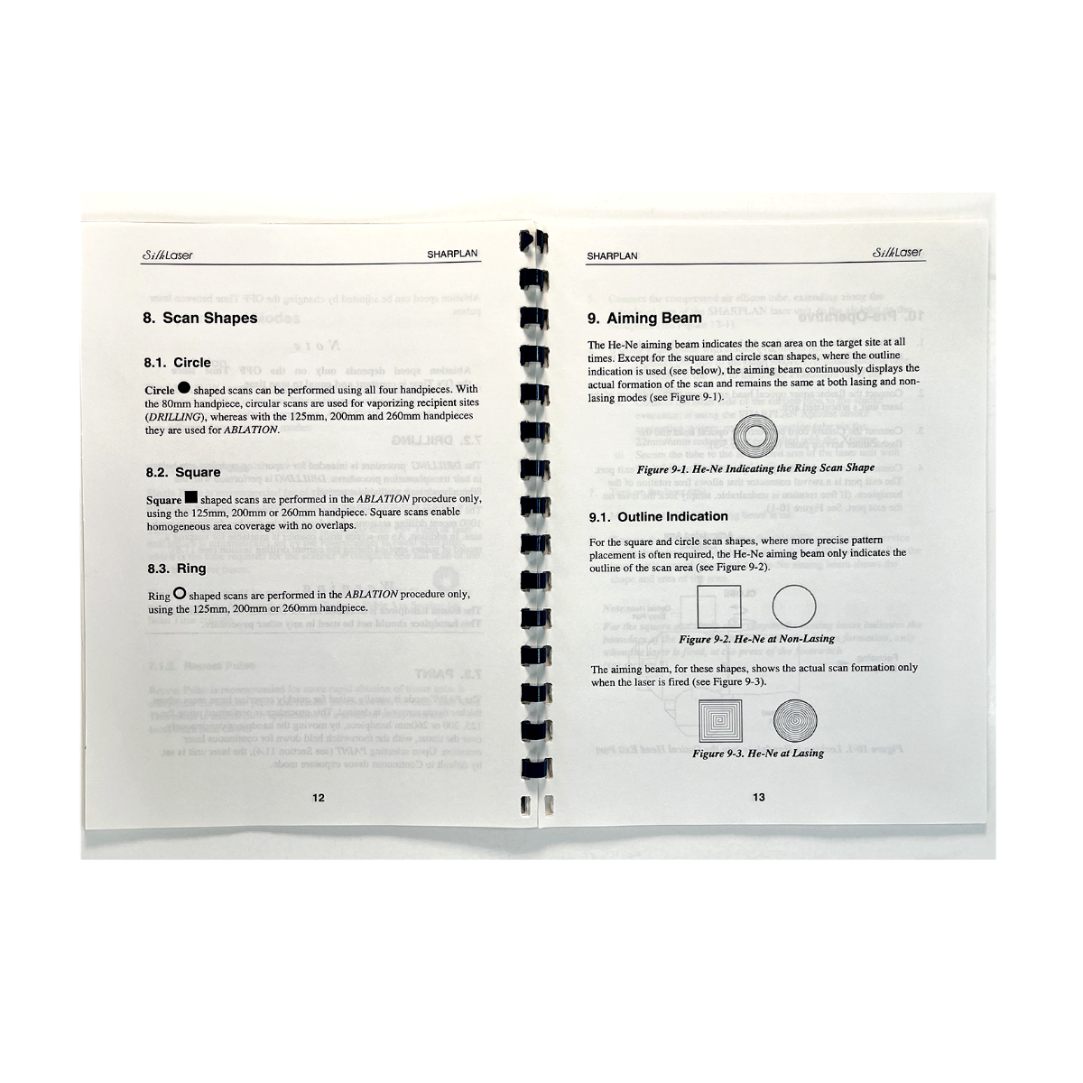 Sharplan Silk Laser With Feather Touch And Silk Touch Modes User's Manual Software Version 1.66 No.PB2763800 G May 1997