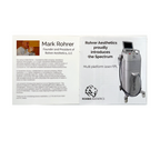 Rohrer Aesthetics, the Spectrum “Multi Platform Laser / IPL” (skin resurfacing, hair removal, tattoo removal, vascular reduction, IPL.) Booklet.