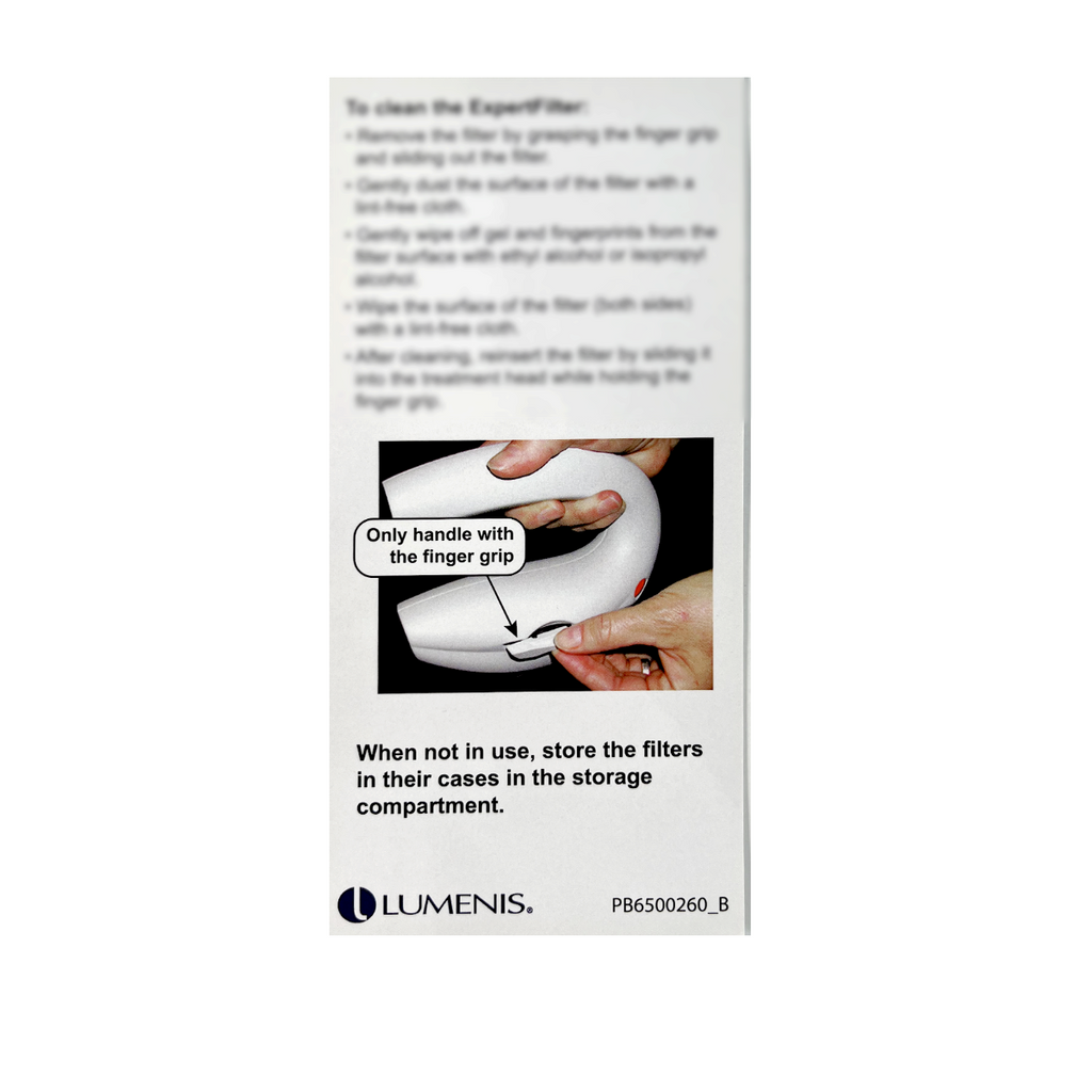 LUMENIS, Maintenance of IPL ExpertFilters Brochure. P/N: PB6500260_B