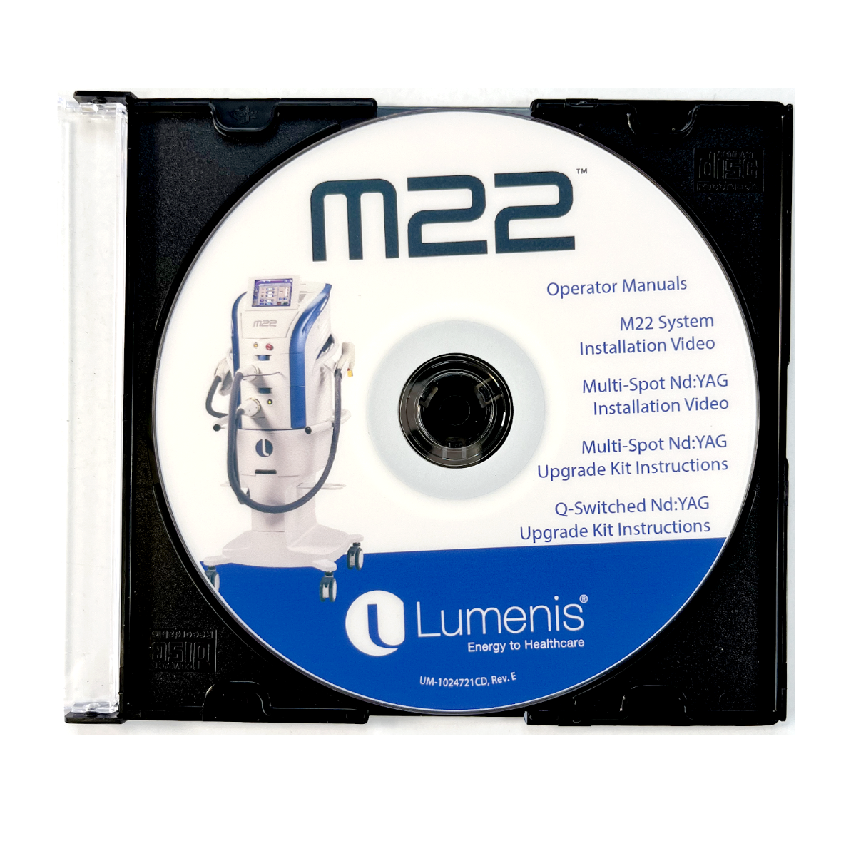 Lumenis, M22 Operator’s Manual. Installation Video CD. P/N: UM-1024721CD