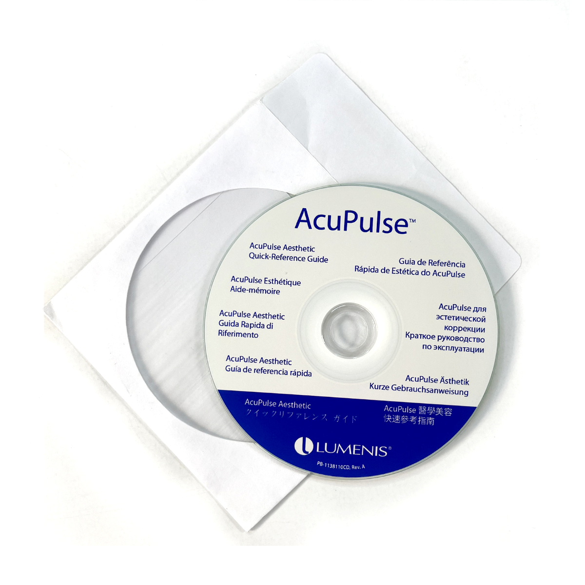 Lumenis AcuPulse Aesthetic Quick-Reference Guide PB1138110CD Rev. A