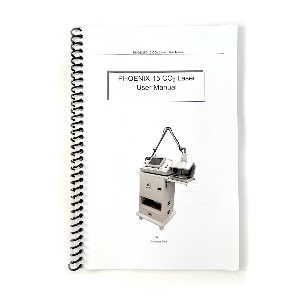 PHOENIX-15 CO2 - Laser User Manual REV 1, November 2015