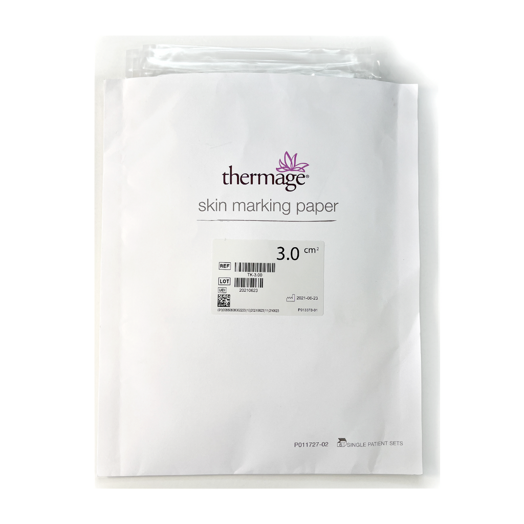 Skin Marking Paper 3.0CM² Solta Medical TK-3.00 6 Single Patient Sets Thermage P013373-01