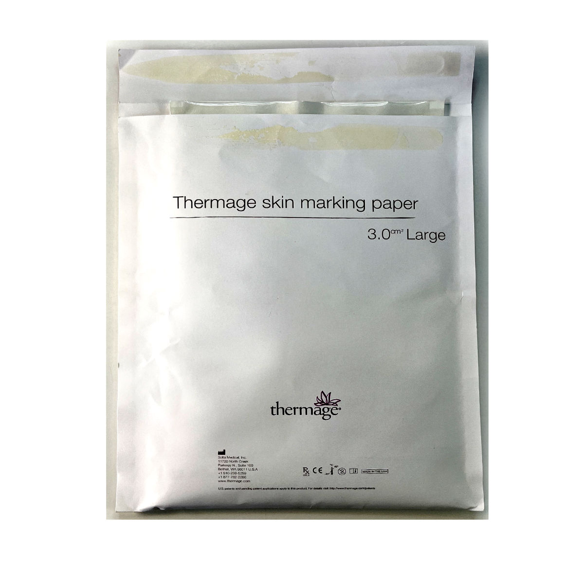 Solta, 3.0 cm2 Skin Marking paper P010097-01 (5 pack)
