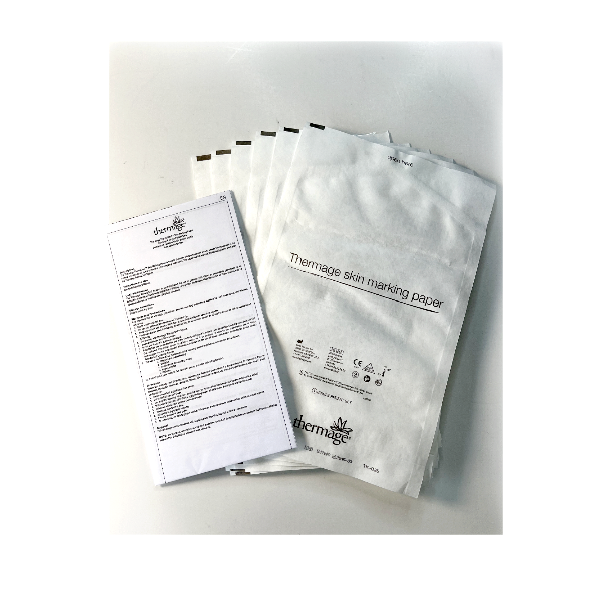 Solta, 0.25 cm2 Thermage Skin Marking Paper (6 pack)