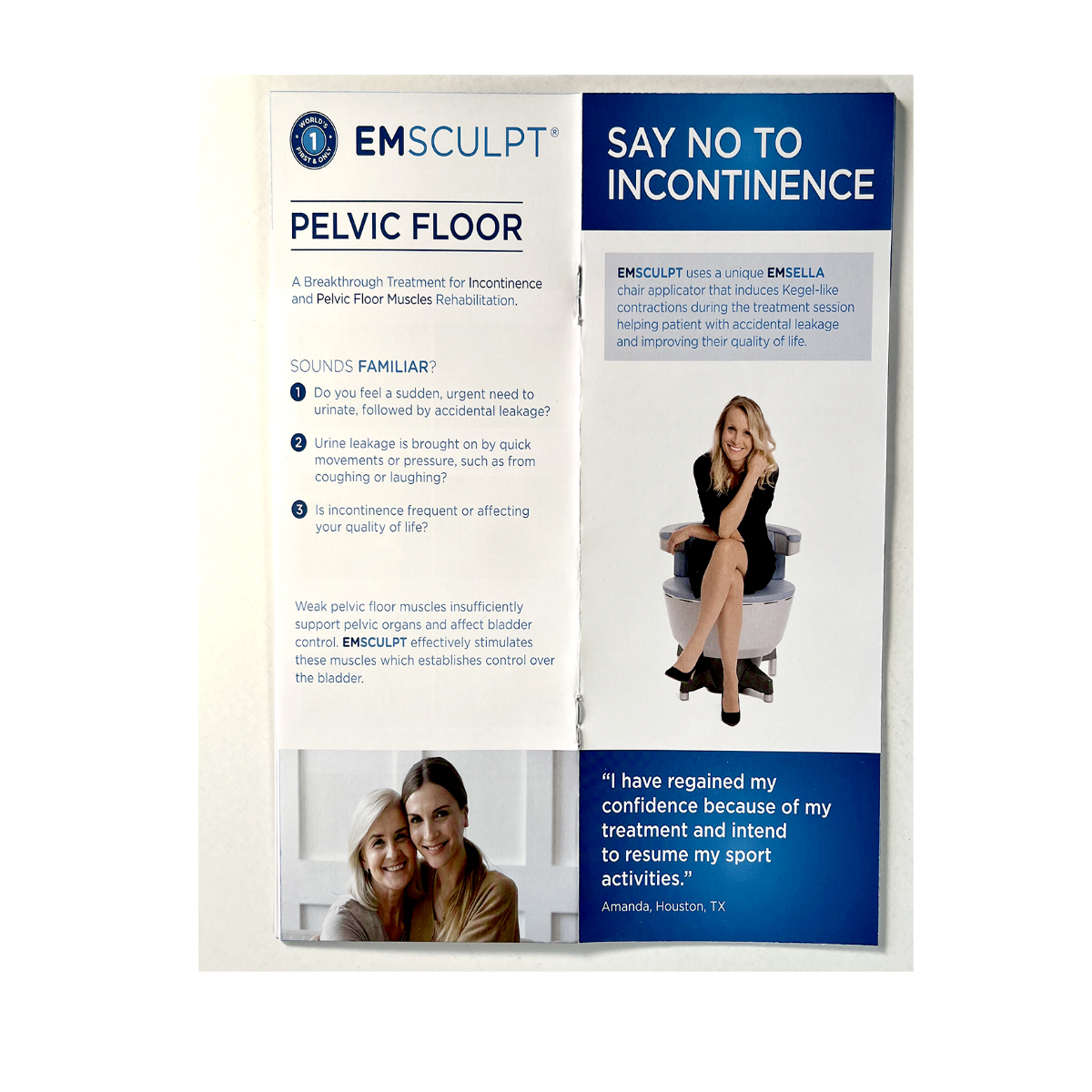 EMsculpt, Build Muscle & Sculpt your Body Brochure (73 pack)