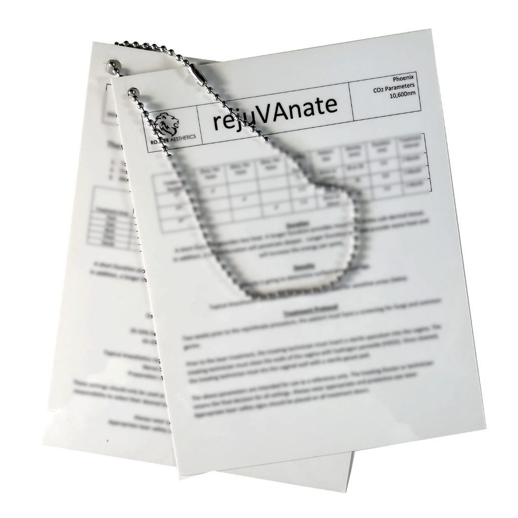ROHRER AESTHETICS, rejuVAnate, PHOENIX-15, Guide treatment