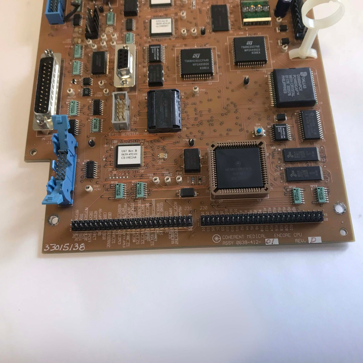 Coherent UltraPulse Encore Laser CPU Computer Motherboard Assembly 0639-412-01