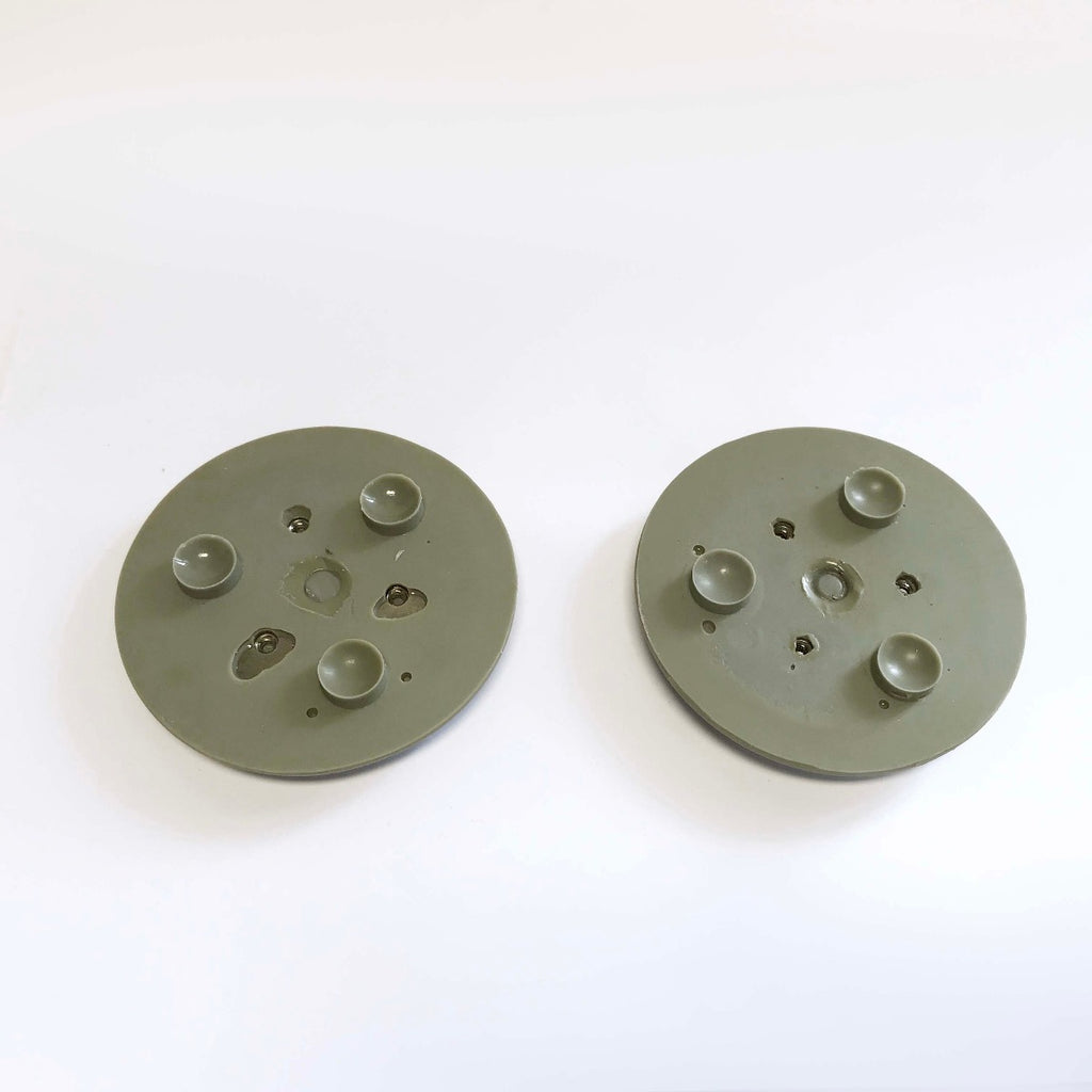 Coherent UltraPulse Encore Laser Fixed Rear Wheel Screw/Bolt Cover Hub Caps