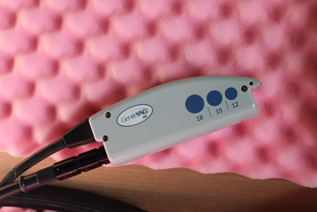 2005 Candela GentleYAG Gentle YAG 1064 Hair & Vein Removal Laser 3 HPs VR SRT HR