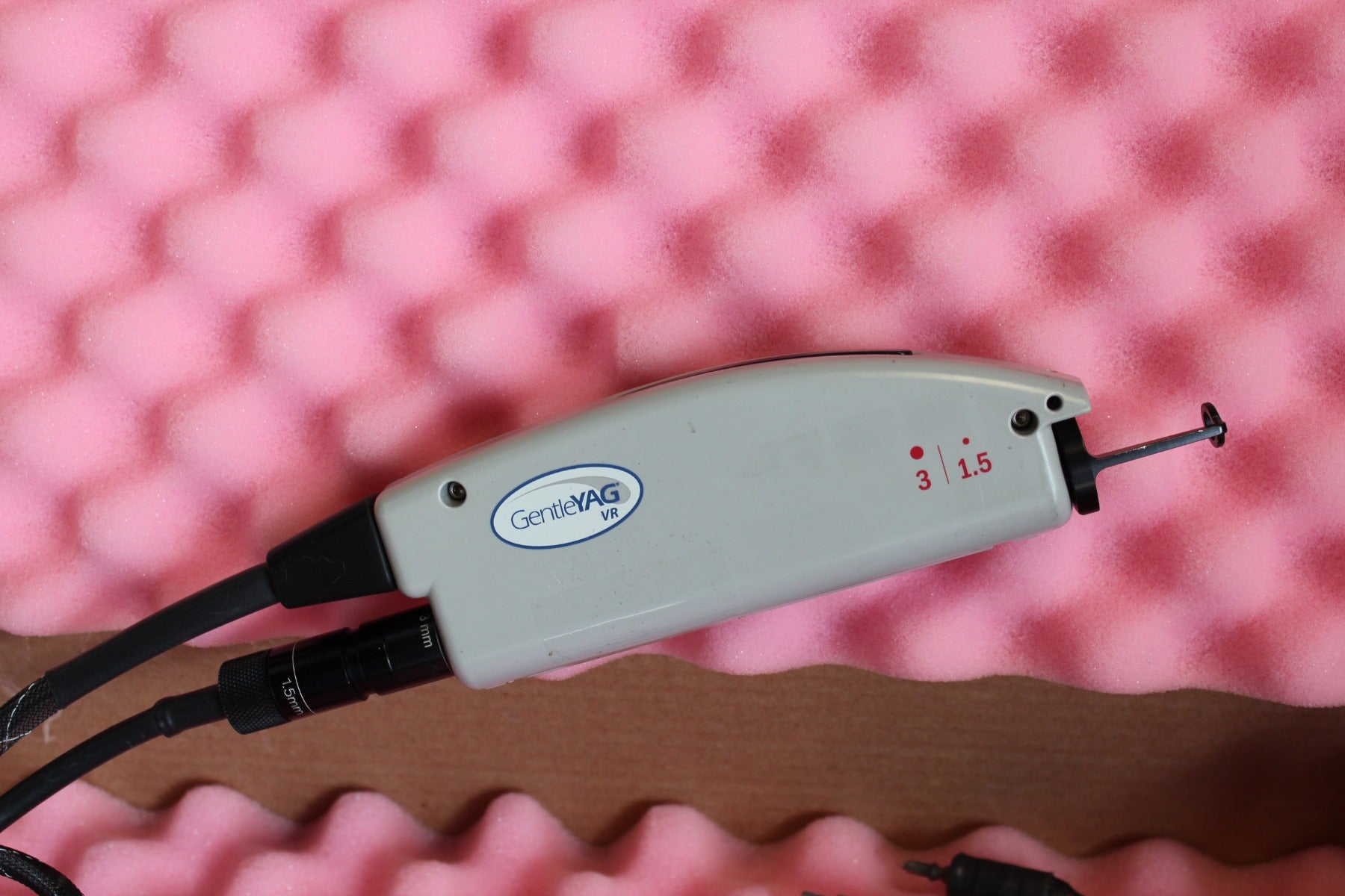 2005 Candela GentleYAG Gentle YAG 1064 Hair & Vein Removal Laser 3 HPs VR SRT HR