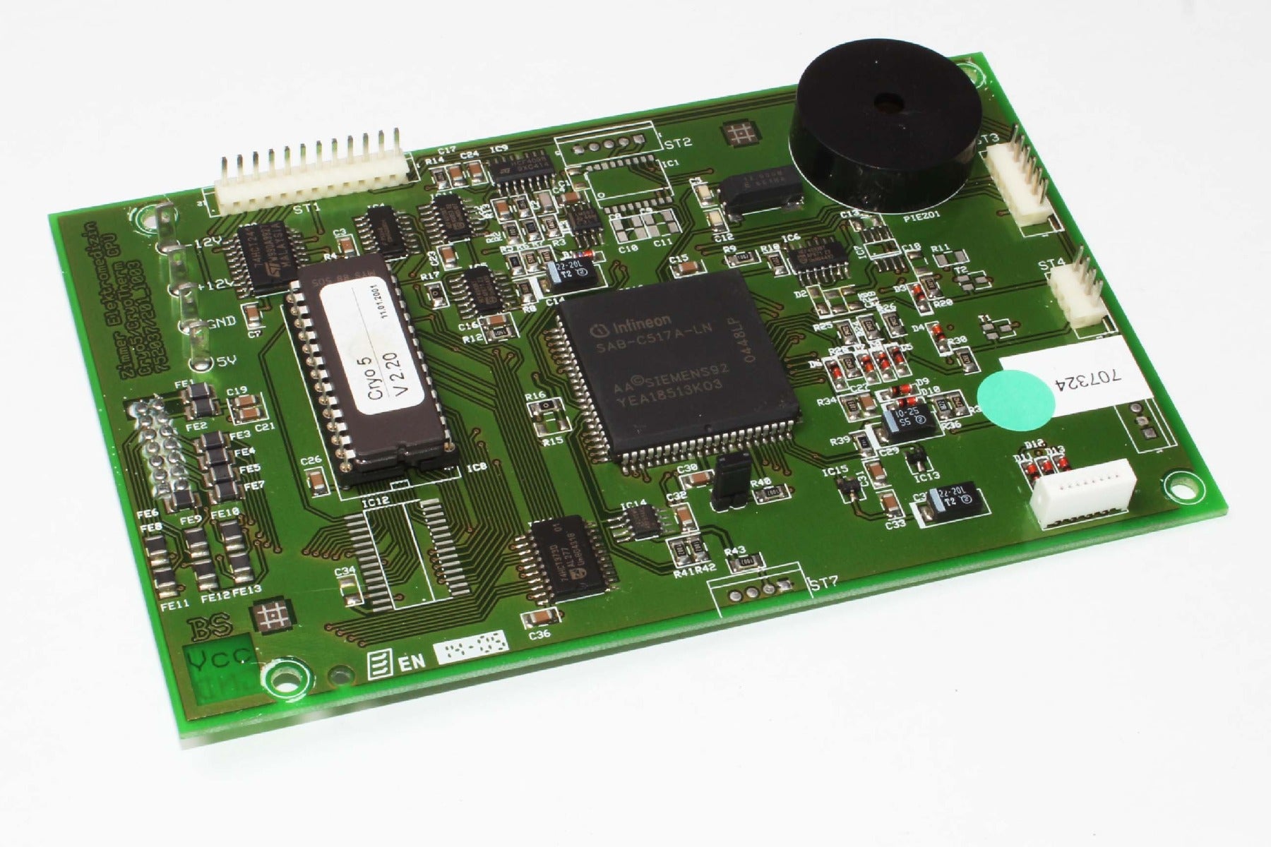 Zimmer Cryo 5 Chiller CPU Board Untested PART AS-IS 752037 / 201_1003