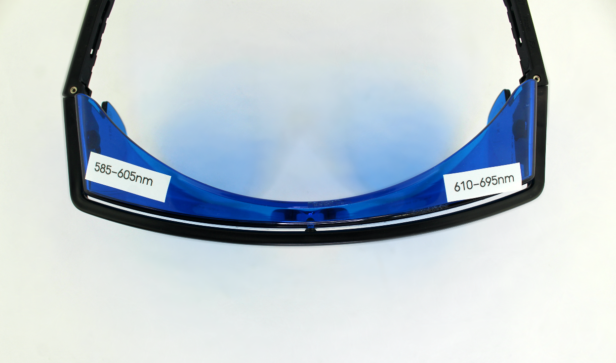Sperian Laser Safety Glasses 585-605nm 610-695nm Goggle Eye Protection