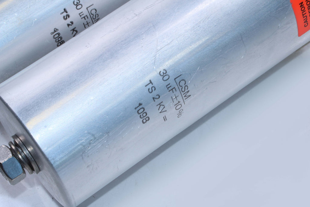 Set of 2 Hoya ConBio MedLite C4 Laser LCSM Pulse Capacitors 30 uF 2KV 2000V 1098