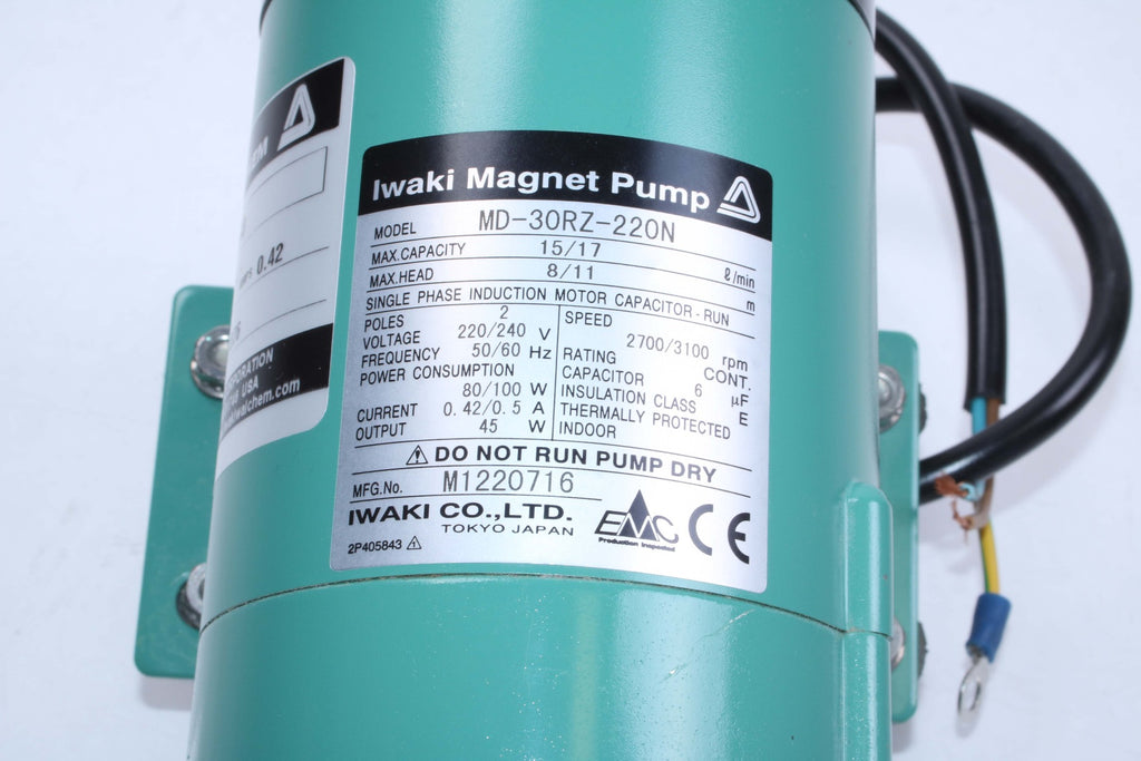 Hoya ConBio MedLite C4 Med Lite C 4 Laser Water Pump MD-30RZ-220N 15/17 LPM
