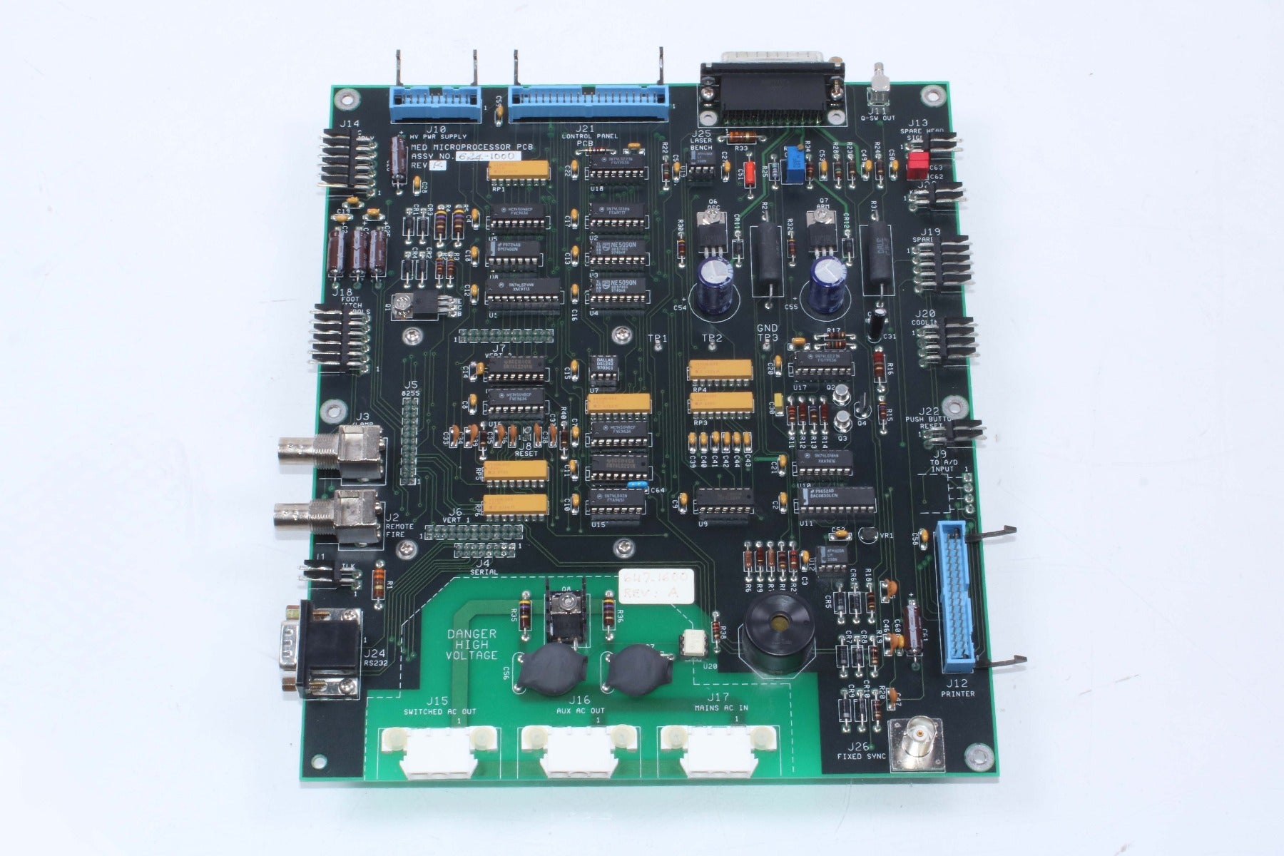 Hoya ConBio MedLite C4 Laser Med Microprocessor PCB Main Computer CPU 624-1000