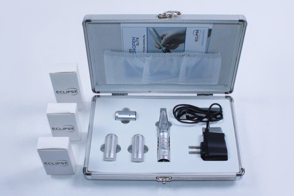 Eclipse Aesthetics MicroPen ELITE MP1001-11 Variable Micro Needling Pen Complete
