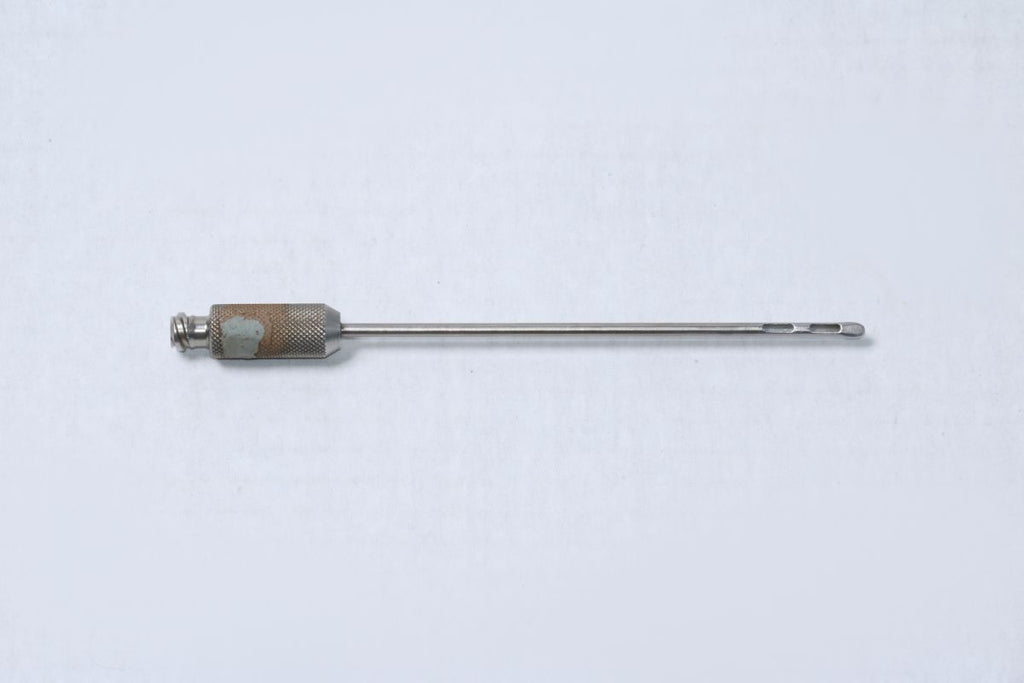 Spatula 2 Port Finesse Tip Microcannula Cannula 2.7mm 4" LUER UNTESTED AS IS