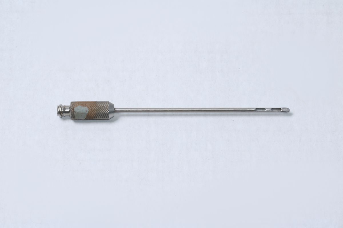 Spatula 2 Port Finesse Tip Microcannula Cannula 2.7mm 4" LUER UNTESTED AS IS
