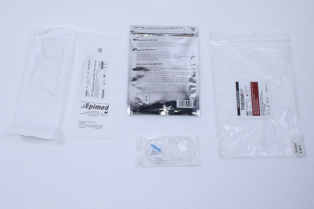 Thermi ThermiRF RF ThermiRase Disposable Kit Cannula Electrode D-T-KIT-8-22-10