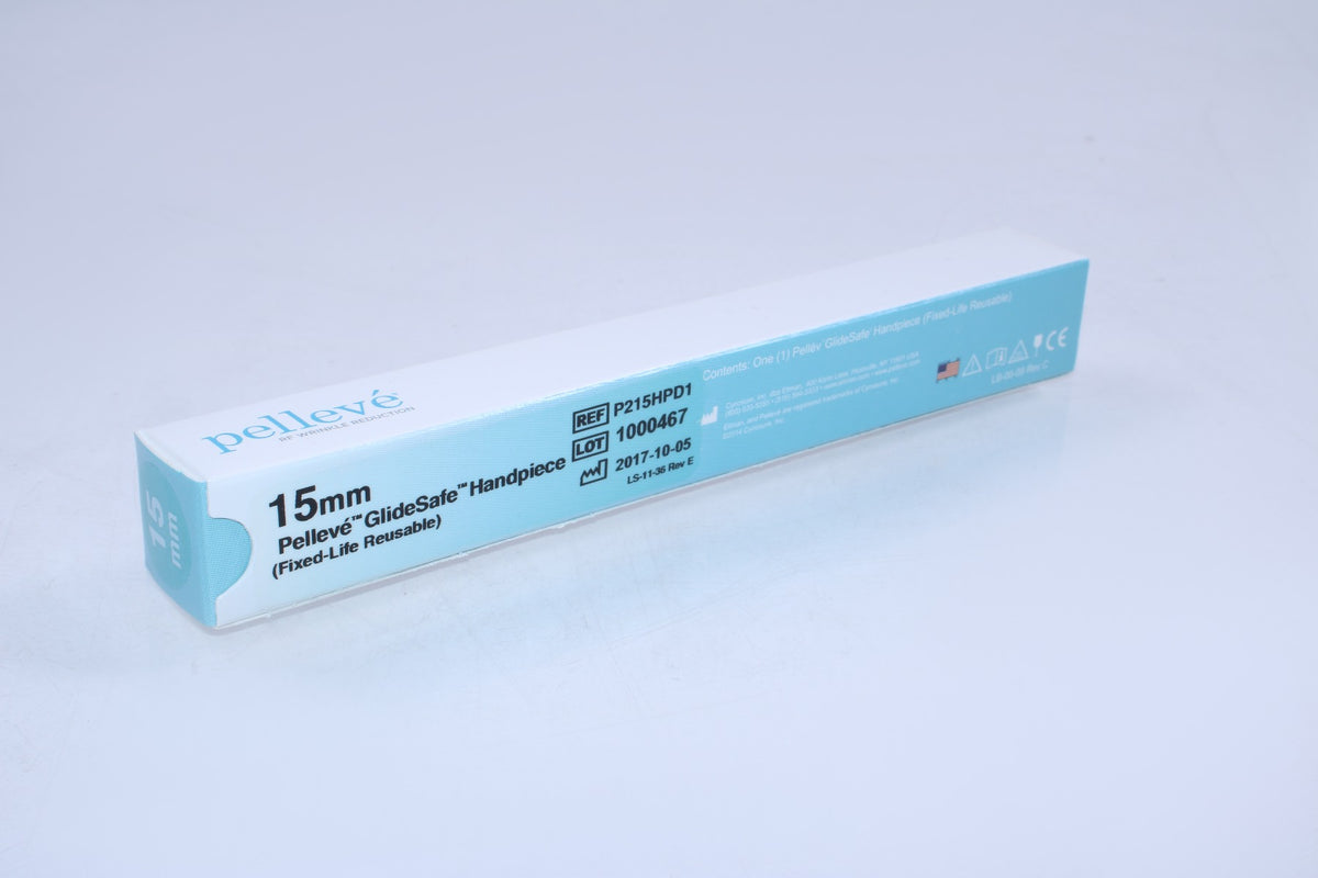 Ellman Pelleve 15mm GlideSafe RF Wrinkle Reduction Handpiece Fixed Life Reusable