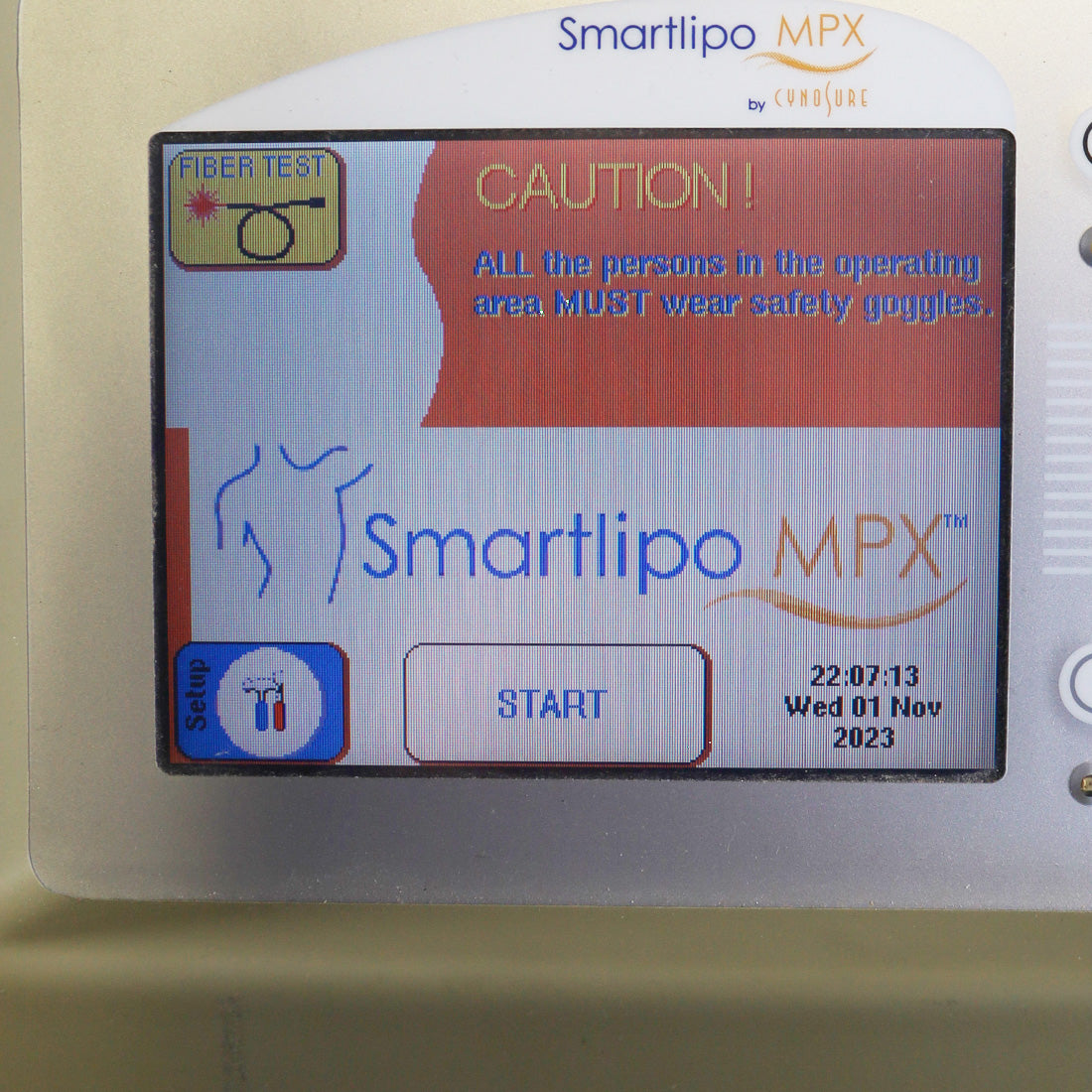 Refurbished 2008 Cynosure SmartLipo MPX Body Sculpt Laser System Non-RFID