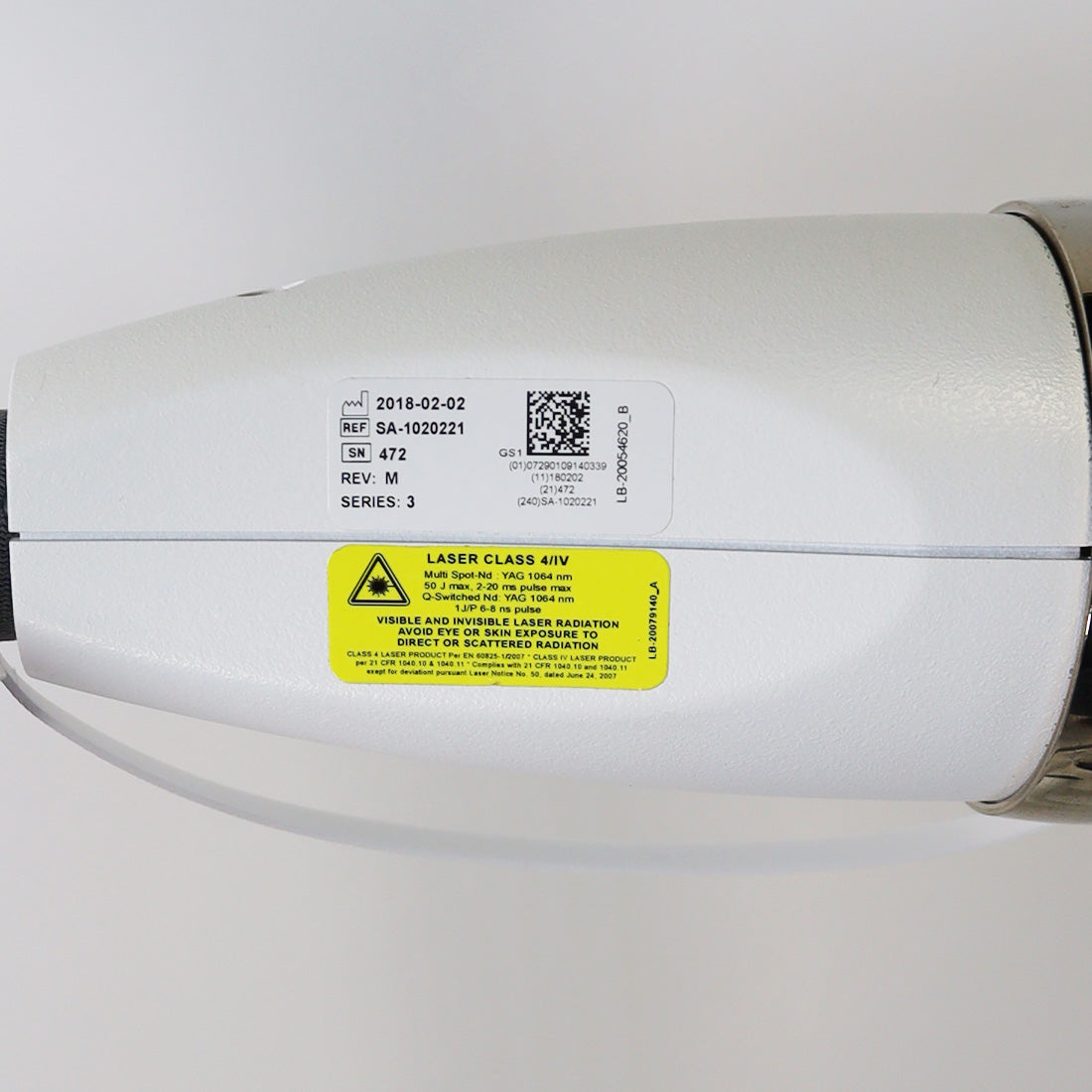 2018 Lumenis M22 Laser IPL Fully Loaded NdYag Q-Switched ResurFX System