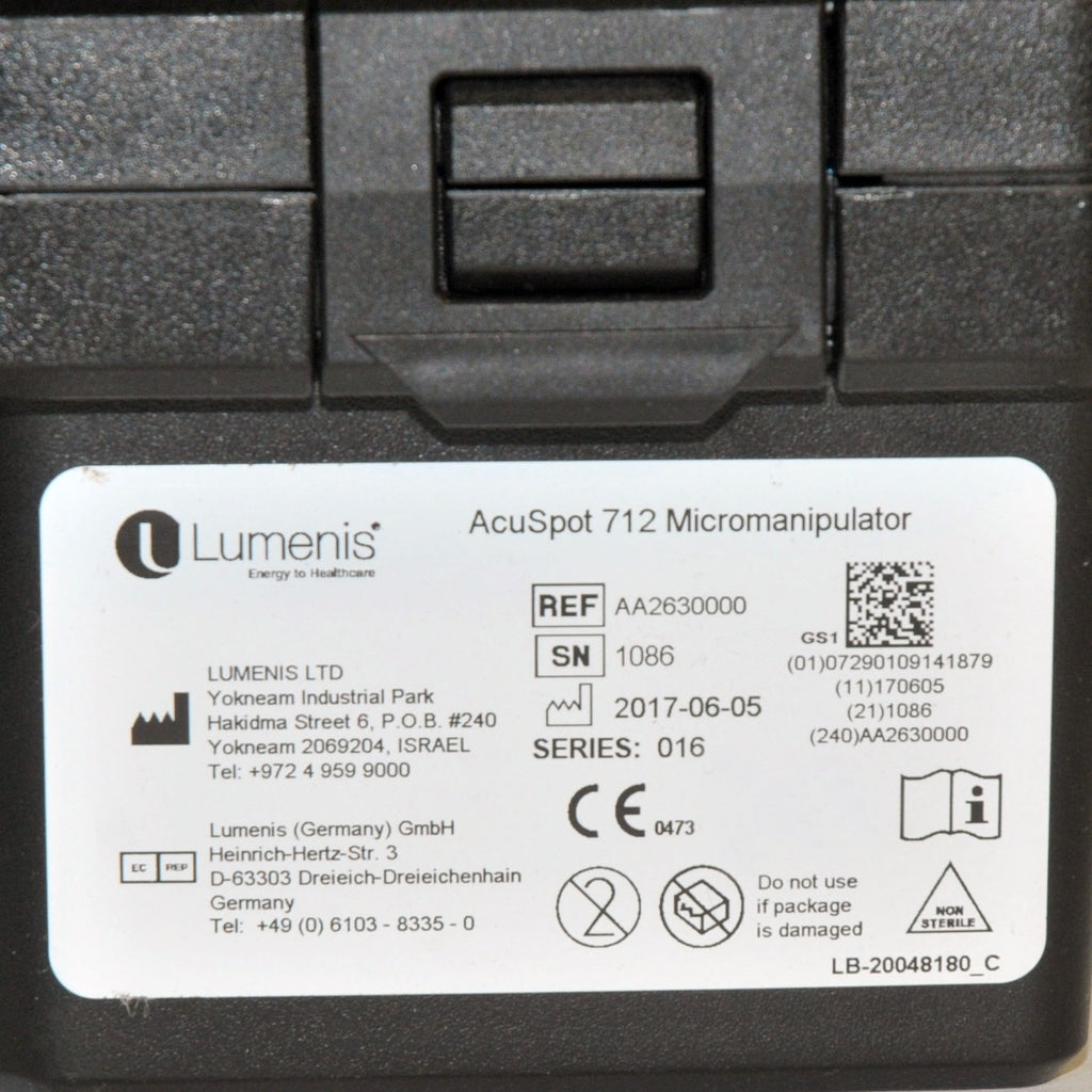 Lumenis Sharplan AcuSpot 712 Micromanipulator CO2 Laser Aperture 200 mm - 400 mm