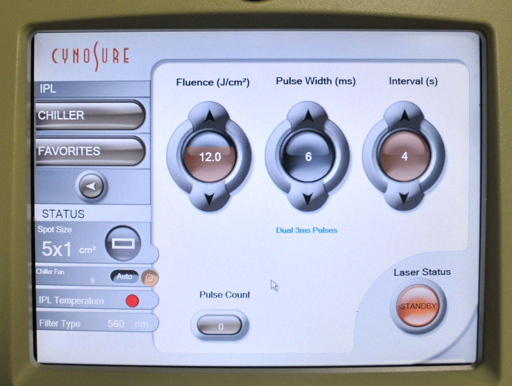 2011 Cynosure Elite MPX 755 1064 Alex NdYAG IPL Laser Hair Removal Lesions Veins