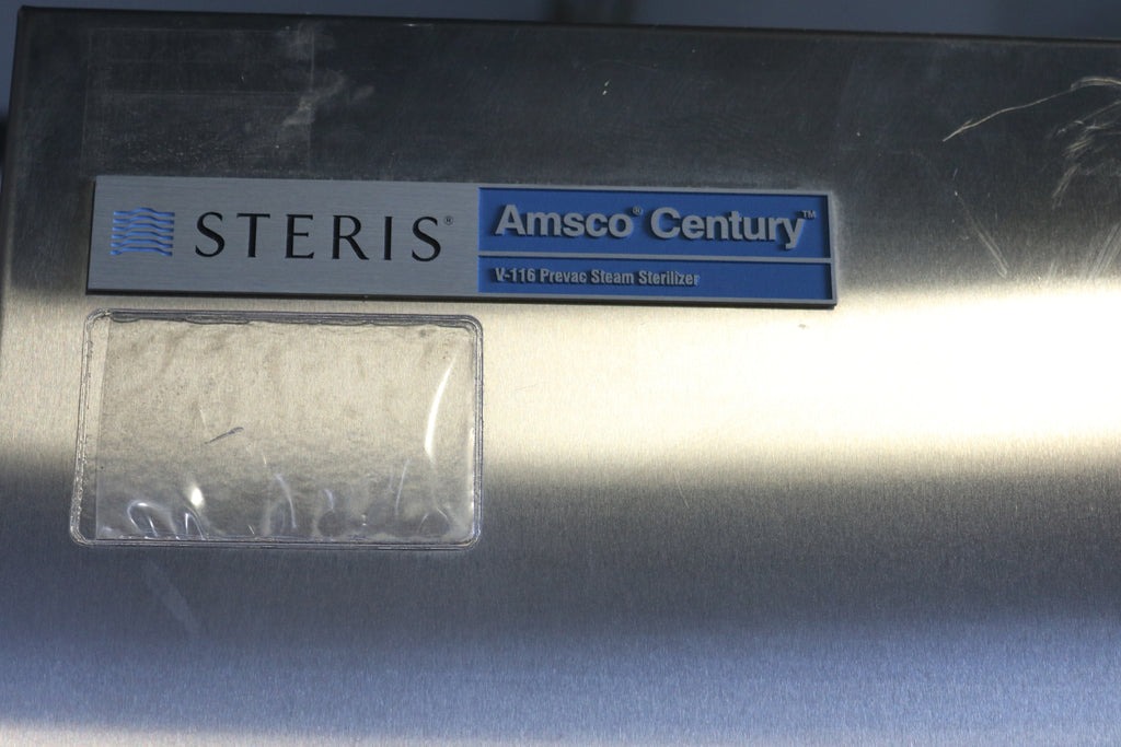 Steris AMSCO Century V-116 Prevac Steam Sterilizer 16x16x26" & Water Conditioner